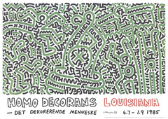 KEITH HARING Homo Decorans, 2018