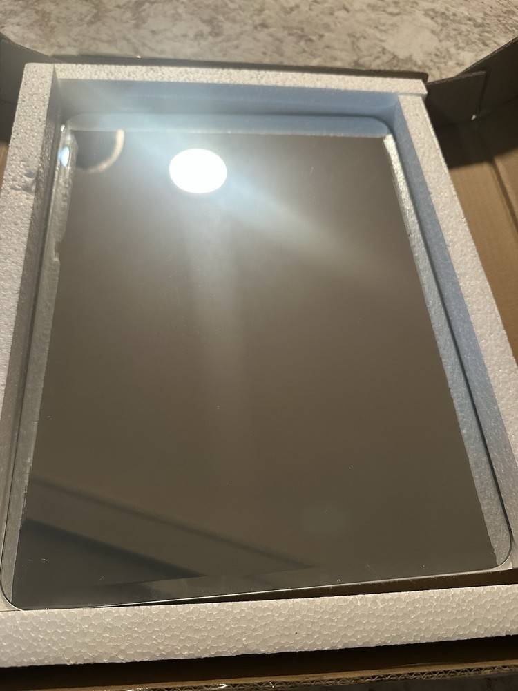 Frameless Rectangular Wall Mirror, Vertical, 17 x 12 in, Frameless