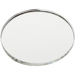 Plymor 2″ Round, 3mm Thick Non-Beveled Glass Mirror Circle