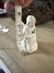 BELLEEK «Angel of Protection» Fine Porcelain 3.75″ Figurine from Ireland