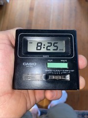 Alarm Clock Radio Portable Clocks Solar Calculator Casio Timex Gpx