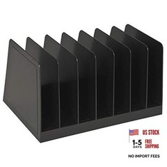 Desktop File Organizer, Mail Organizer, 7 Compartments Office File Sorter, for