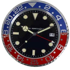 Luxury GMT Wall Clock – Pepsi Colorway | Exclusive | Brand New