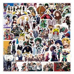 My Hero Academia Boku no Hero Academia Random 10 PCS Stickers – No Duplicates