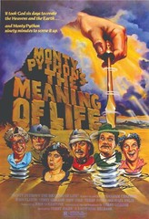 Monty Python The Meaning Of Life reprint mini poster 2 sizes available.