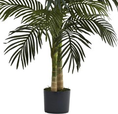 Realistic 48 in Golden Cane Palm Tree – Perfect Indoor Decoration Choice