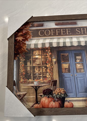 Hobby Lobby Robert Stanley Fall Classics Coffee Shop Framed Wall Decor