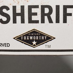 Vintage NEW Redneck No Fishing Wood Sign Jeff Foxworthy 12in x 9in NOS 2006