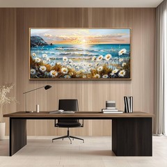 PHAOHUAXM Wall Decor For Living Room Large Canvas Wall Art Flowers Farmhouse …