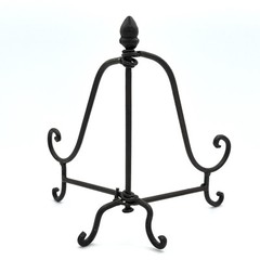Decorative Black Metal Display Easel 9 Inches Tall