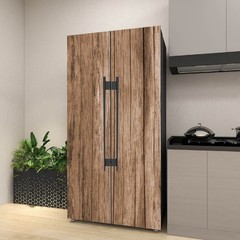 Premium Fridge Wrap Vinyl Decal Water Resistant