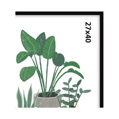 Mainstays 27» x 40» Black Basic Poster Frame
