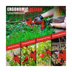 Pole Pruning Shears Compatible with Milwaukee 18V Battery(No Battery), Brushl…