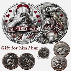 Heads I Get Tail / Tails I Get Head Commemorative Coin, Naughty Adult 1 pc