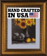 3-1/2″ A. Gold Picture Frame 11×14 12×18 16×20 24×36 30×40 36×36+ 1972-085T