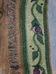 Sally Eckman Roberts Extra Large Throw/tapistry/Rug 8ft 9in X 7ft 2in , Purple