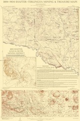 Topographical Map – Shafter Terlingua Texas Mining Treasures Quad – USGS 1904 –