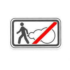 Funny Sarcastic No Farting Warning Vinyl Sticker Humor Caution Sign Laptop