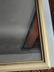 Vintage Gold Acrylic Framed Wall Mirror Accent Mirror • 22½»×18½»