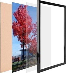 11X17 Picture Frame Black Poster Frame to Display 11 by 17 Inch Picture Photo