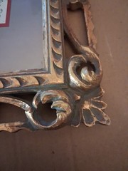 Jennifer Moore 5×7 Picture Frame Gold Ornate Resin/plastic With Glass