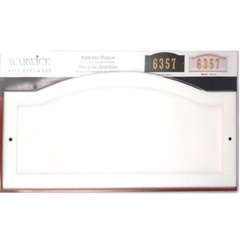 Warwick Custom Arch House Number Plaques and Bronze Address Numbers