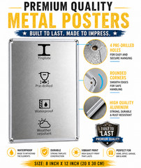 F1 Bahrain Grand Prix Sakhir 2021 Metal Poster Tin Sign 20x30cm
