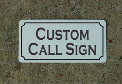 Custom Call Sign 6×12 Metal Sign Made to Order! Military Airplane Pilot Soldier