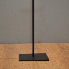24″high T» Metal display Stand for tribal masks & other Art objects -6×6″» base