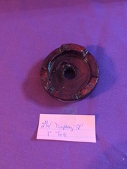 Round Wooden Display Base, 2 3/4″, 1″ Inch Tall