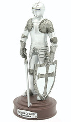 Armor of God Statue 5in Soldier Christian Desk Decor Gift Figure