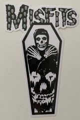 MISFITS STICKER MISFITS BAND STICKER Large 7” Sticker Metallica Samhain 2 SET