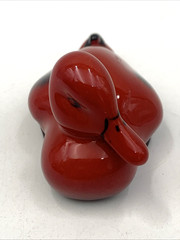 VTG Royal Doulton Flambe Small Resting Duck Figurine HN148B 3 x 1-5/8 x 1-3/4″