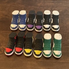 Air Jordan Flight Mini Clock Replacement Sneakers Only. No Clock See Pictures