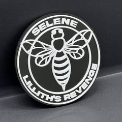 Custom LOGO company Emblem – Acrylic Car Badge w/ Your Text MULTICOLOR