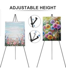Display Easel Stand for All Occasions Poster 63» Portable Metal Art Easel Stand