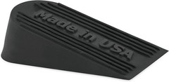 Large Big Rubber Door Stopper Made in USA – 6.5 x 2.75 x 1.9 Inches – Black