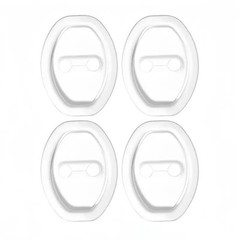 4PCS Car Door Strike Protector – Silicone Silent Latch Guard & Rust Stopper