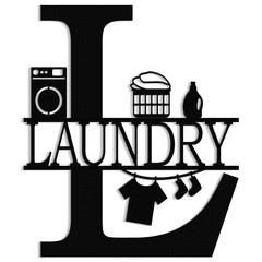 Laundry Room Decor Sign, Vintage Metal Laundry Sign Wall Art for Modern Home,…