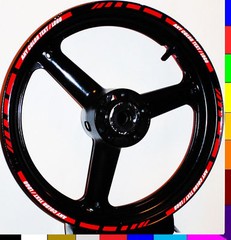 MOTORCYCLE RIM STRIPES WHEEL DECALS TAPE STICKERS YAMAHA YZF R1 R6 R6S 600R 1000