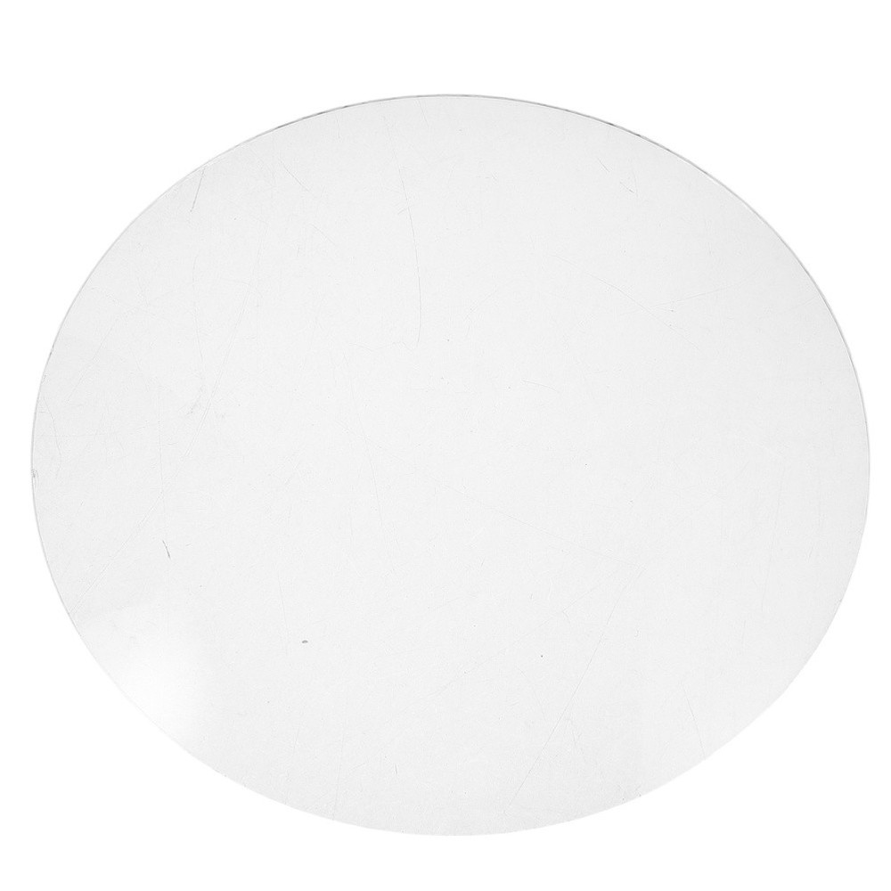 Wall Clock Pedestal Jar Face Replacement Convex Glass for Desk Cover Mantel