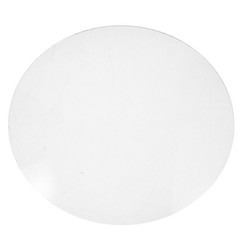 Wall Clock Pedestal Jar Face Replacement Convex Glass for Desk Cover Mantel