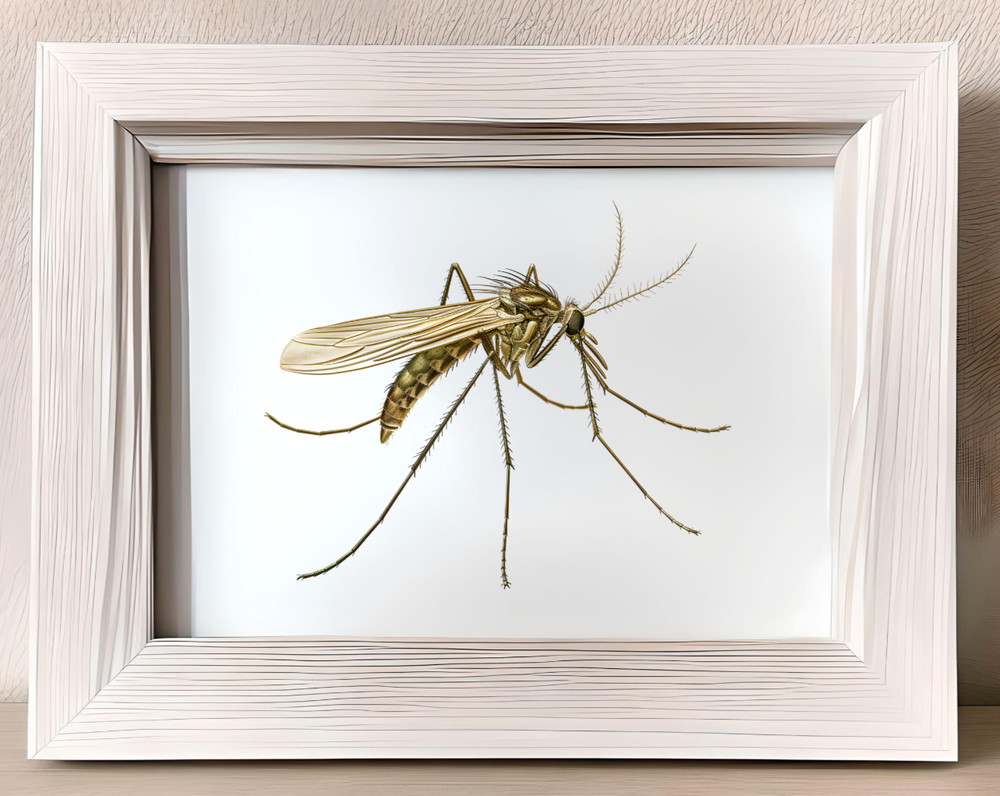 Mosquito Art Print, Wall Art Decor Print, Botanical Wall Art Decor, Nature Print