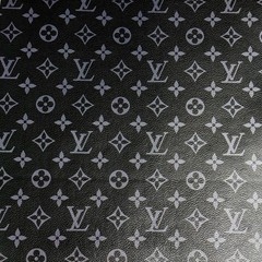 LV Gray Monogram Vinyl for Crafting Classic Size piece 12″ X 12″