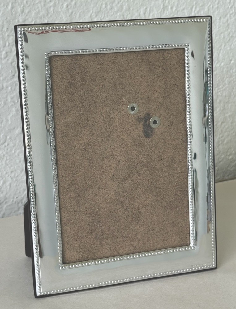 Sterling Silver Picture Frame 5×7” Beltrami Gioelli Made In Italy .999