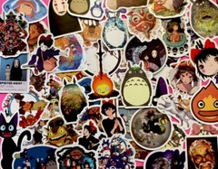 2X Random Studio Ghibli Characters Anime Stickers Fun Mystery Free Shipping 🇺🇸
