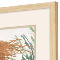 Christopher 2 Piece Framed Canvas Transfer Coastal Art Print 21 In. X 18 In.