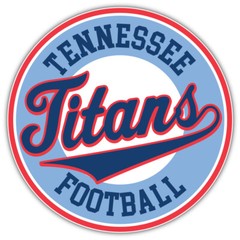 Tennessee Titans NFL Sport Logo Car Bumper Sticker Decal «SIZES»