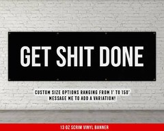 Motivational Gym Banner – Inspirational Weightlifting Wall Art
