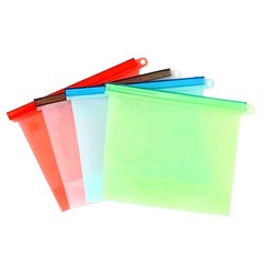 Silicone Fresh-Keeping Bags Food-Grade Sealed Bags Household Container Kitchen F